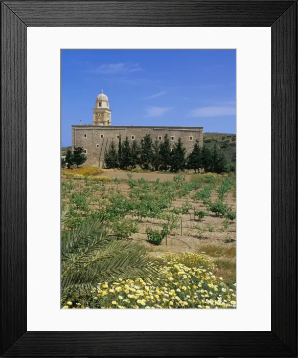 Framed Print : The Christian monastery of Moni Touplou Framed Print : The Christian monastery of Moni Touplou
