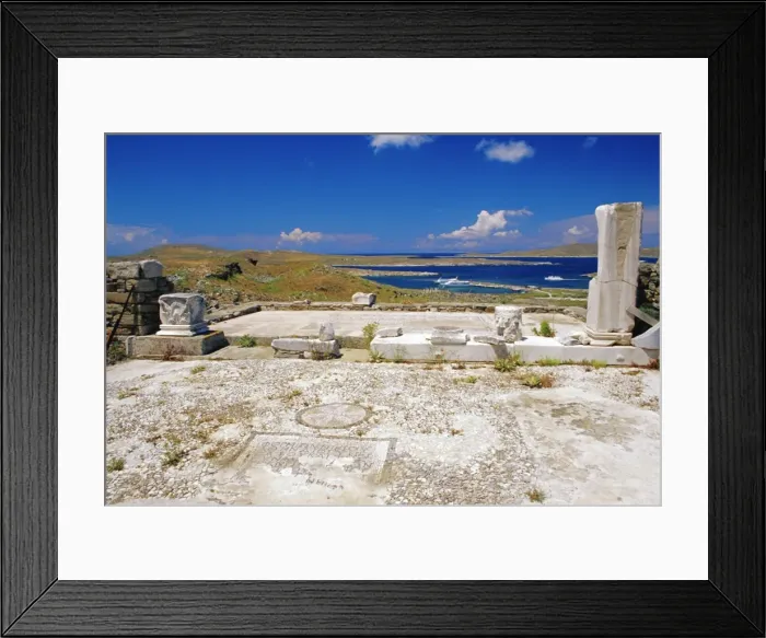 Framed Print : Floor mosaics (Serpion A) Framed Print : Floor mosaics (Serpion A)