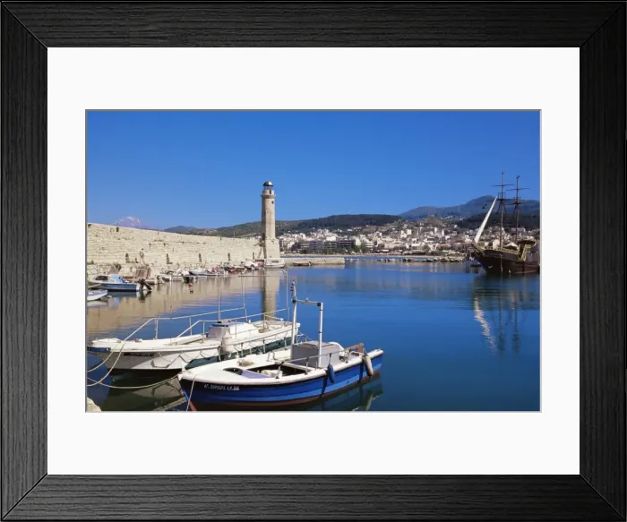 Framed Print : The old Venetian harbour Framed Print : The old Venetian harbour