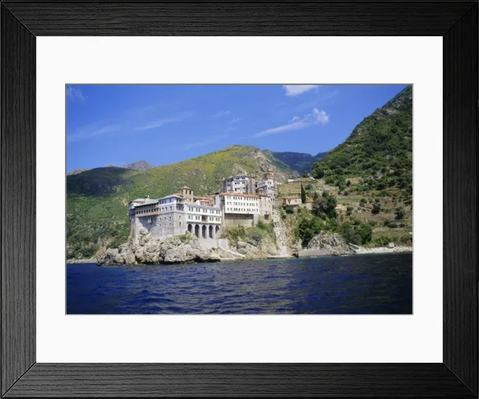 Framed Print : Monastery, Athos Framed Print : Monastery, Athos