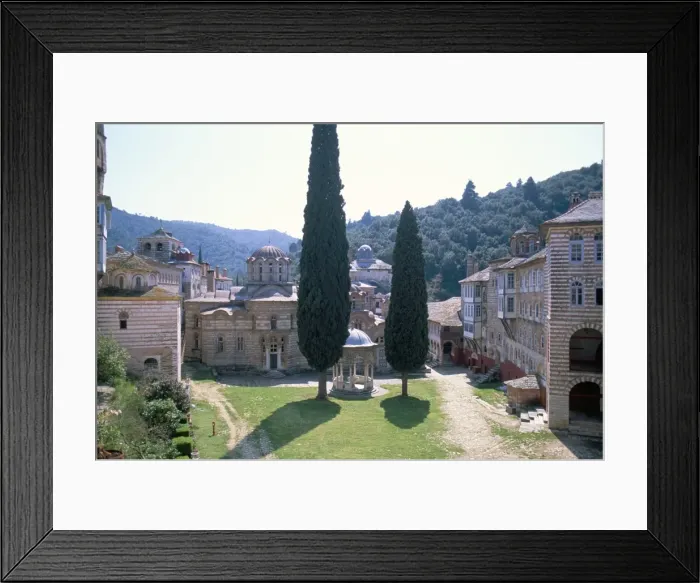 Framed Print : Chilandary monastery Framed Print : Chilandary monastery