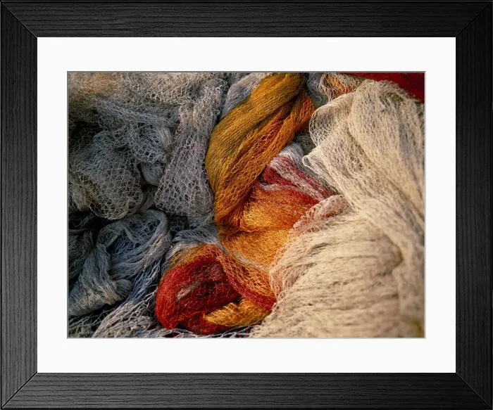 Framed Print : Fishing nets Framed Print : Fishing nets