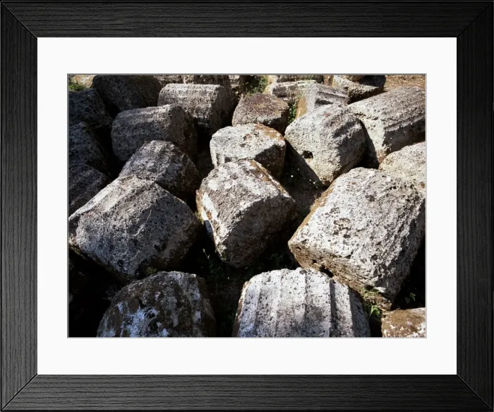 Framed Print : Archaeological site Framed Print : Archaeological site