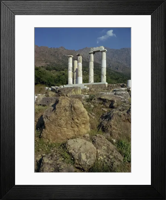 Framed Print : Remaining Doric columns Framed Print : Remaining Doric columns