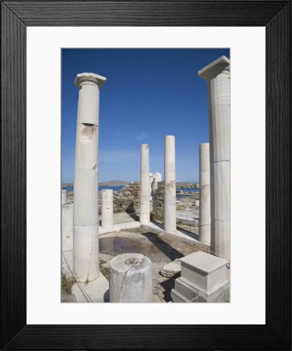 Framed Print : House of Cleopatra and Dioskuridis Framed Print : House of Cleopatra and Dioskuridis