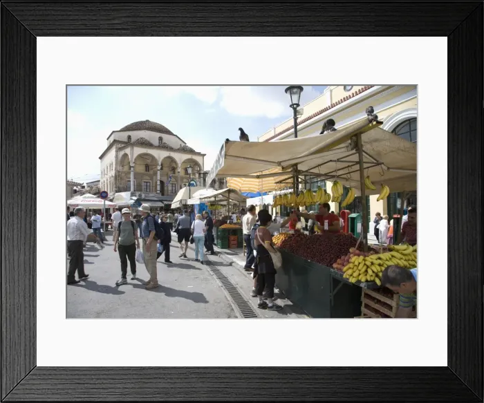 Framed Print : The Plaka, Athens Framed Print : The Plaka, Athens