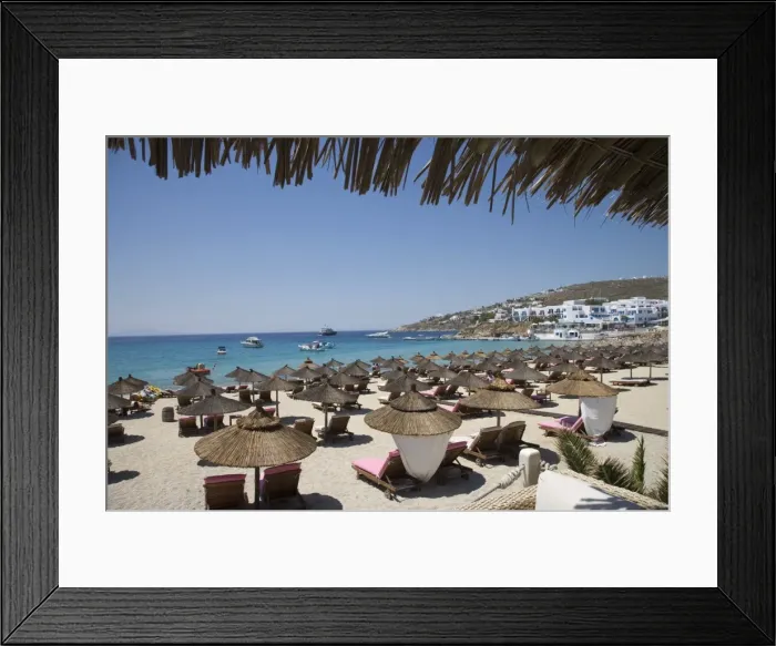 Framed Print : Beach of Platys Gyalis Framed Print : Beach of Platys Gyalis