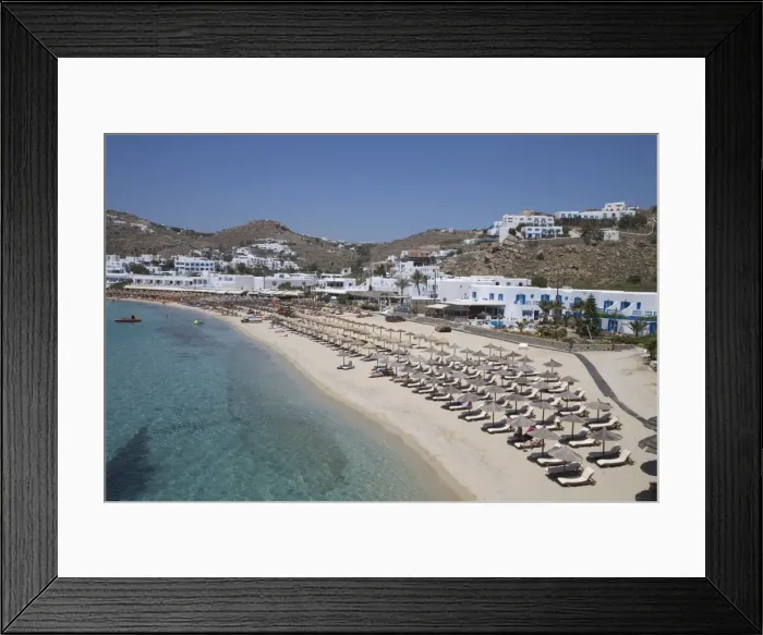 Framed Print : Beach of Platys Gyalis Framed Print : Beach of Platys Gyalis