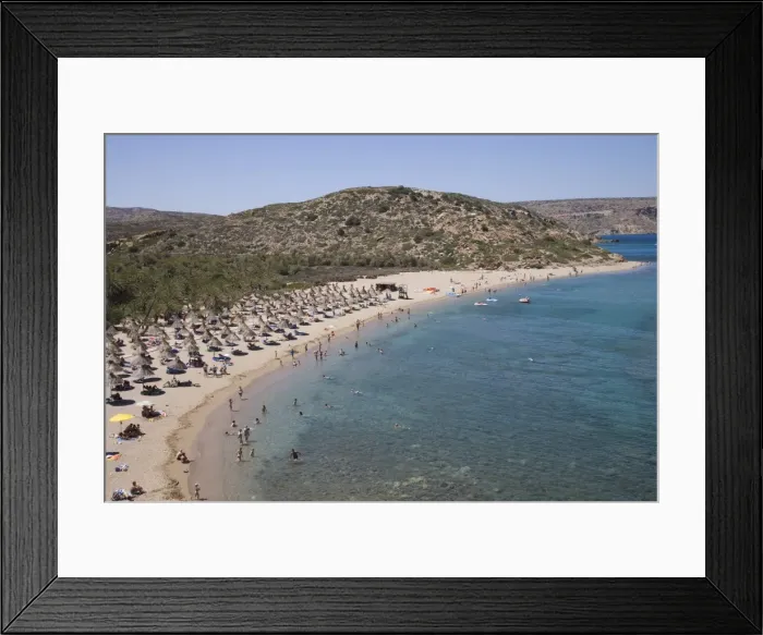 Framed Print : Vai, Crete Framed Print : Vai, Crete