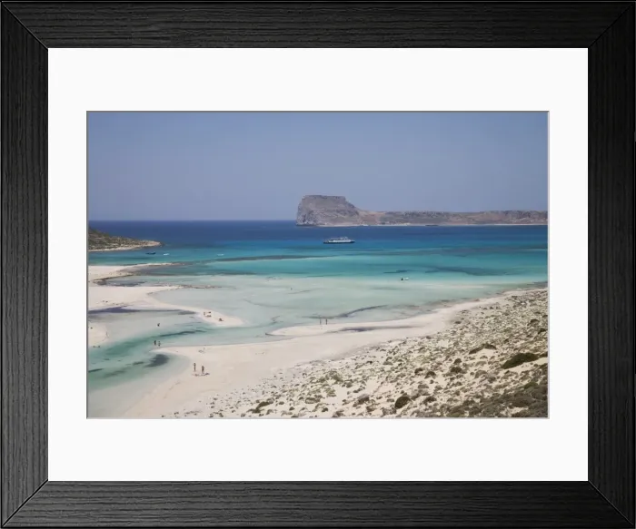 Framed Print : Balos, Gramvoussa Peninsula Framed Print : Balos, Gramvoussa Peninsula