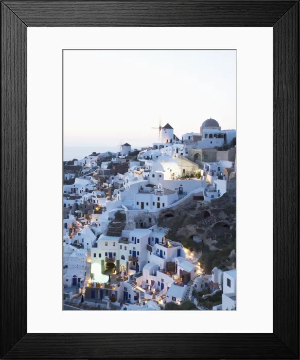 Framed Print : Oia, Santorini Framed Print : Oia, Santorini