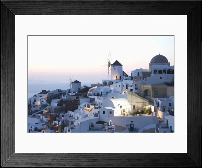 Framed Print : Oia, Santorini Framed Print : Oia, Santorini