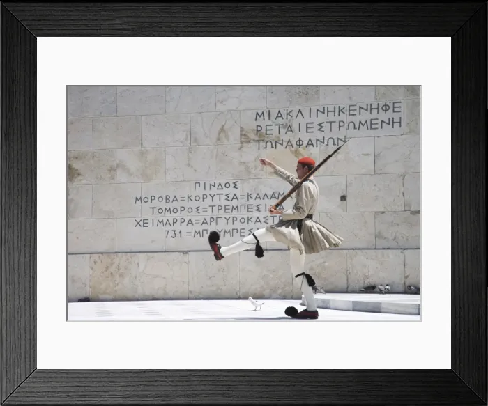 Framed Print : Guard at Parliament Framed Print : Guard at Parliament