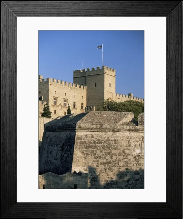 Framed Print : Palace of the Grand Masters, citadel of the Knights of St Framed Print : Palace of the Grand Masters, citadel of the Knights of St