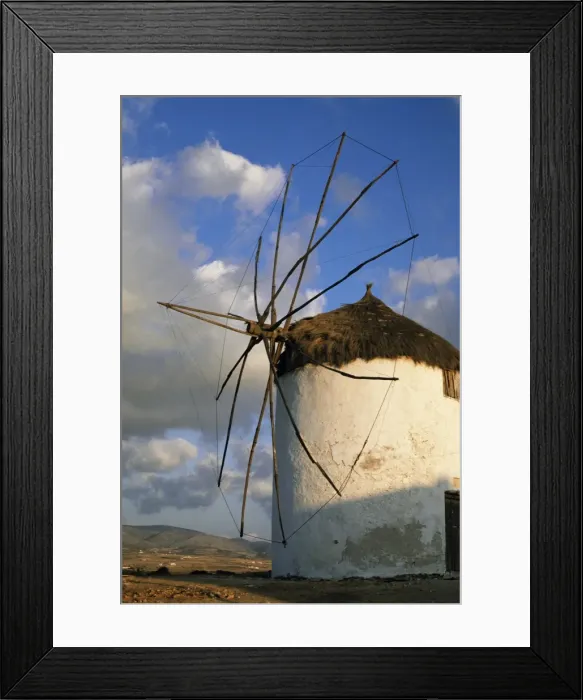 Framed Print : Typical windmill in Antiparos town Framed Print : Typical windmill in Antiparos town