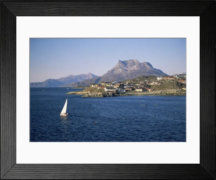 Framed Print : Godthabsfjord Framed Print : Godthabsfjord