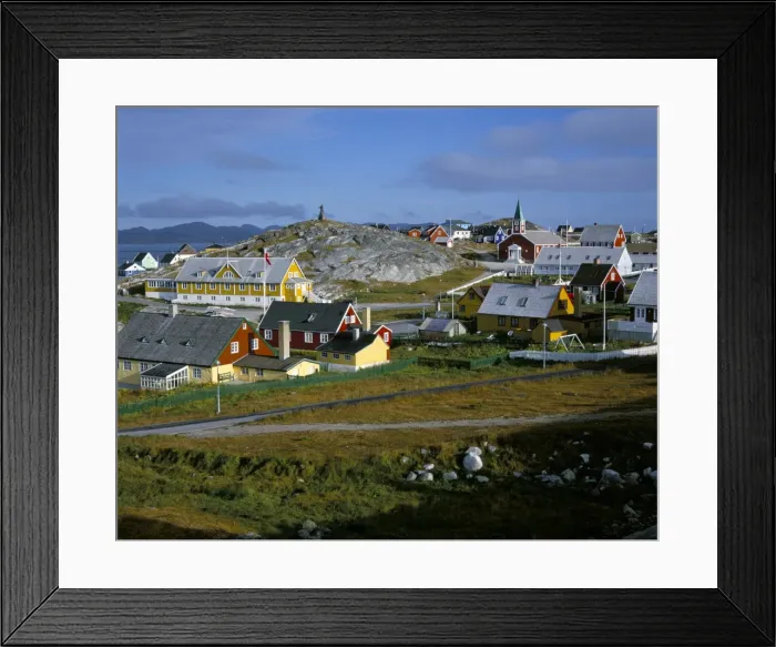 Framed Print : Our Saviours church and Jonathon Petersen memorial Framed Print : Our Saviours church and Jonathon Petersen memorial