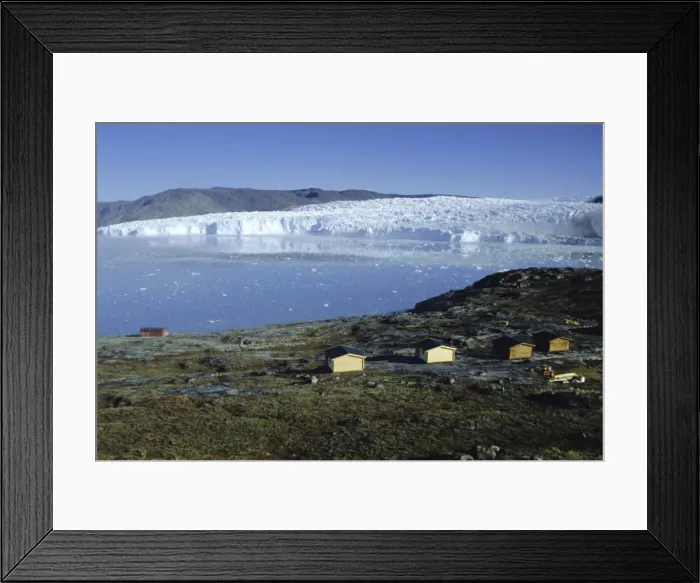 Framed Print : Tourist cabins at Point Victor Framed Print : Tourist cabins at Point Victor