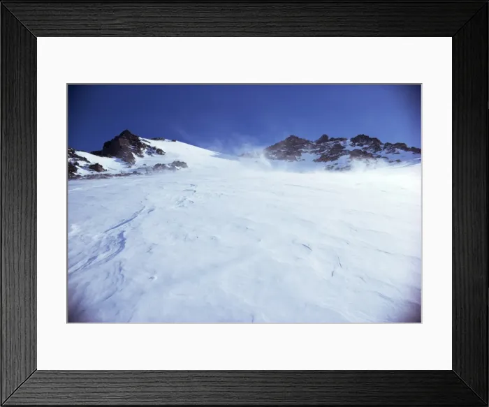 Framed Print : Wind blowing snow Framed Print : Wind blowing snow