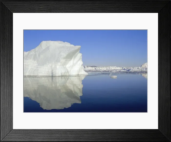 Framed Print : Icebergs from the icefjord Framed Print : Icebergs from the icefjord