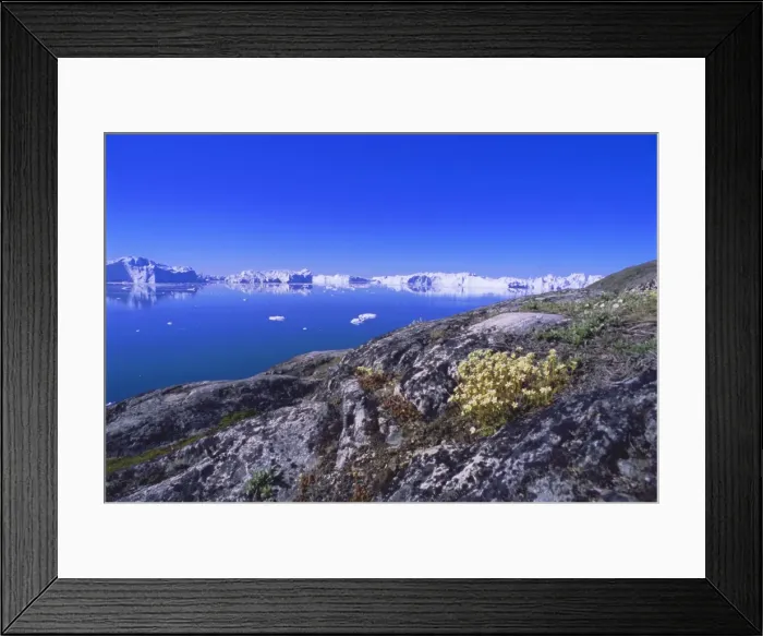 Framed Print : The icefjord at Sermermiut Framed Print : The icefjord at Sermermiut