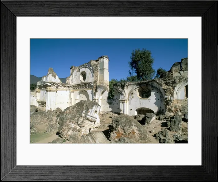 Framed Print : Ruins of the Church of La Recoleccion Framed Print : Ruins of the Church of La Recoleccion