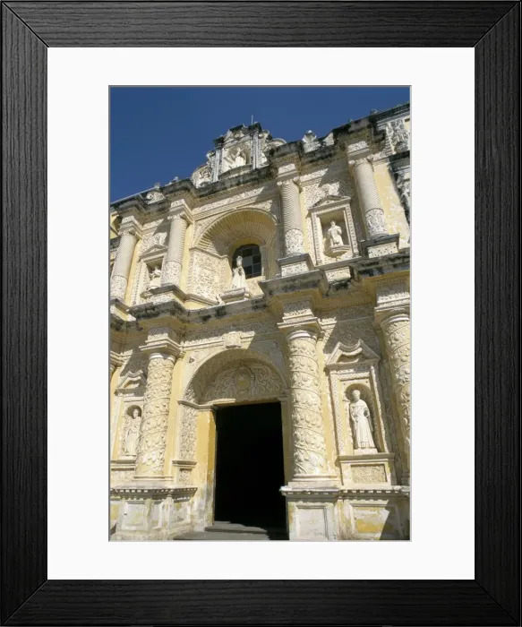 Framed Print : Facade of church of La Merced Framed Print : Facade of church of La Merced