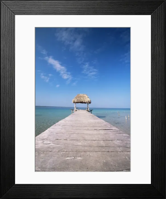 Framed Print : Lago Peten Itza
