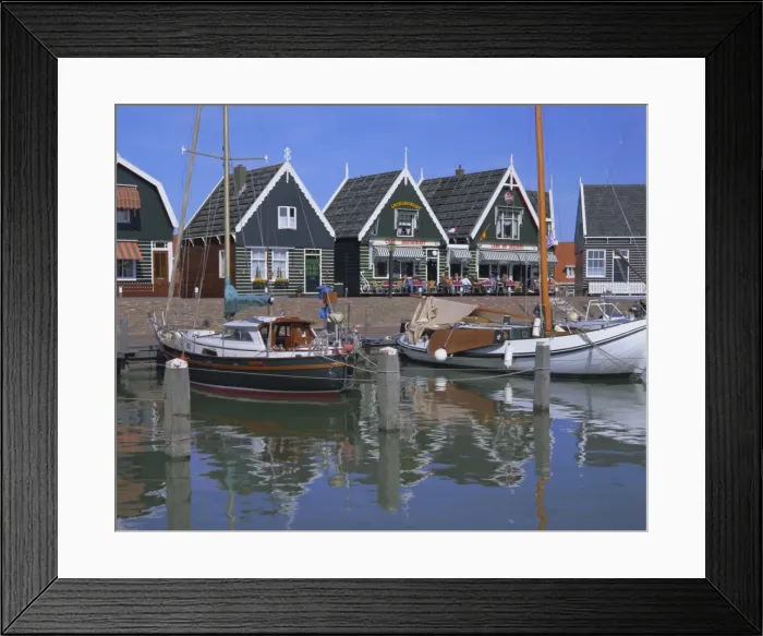 Framed Print : Traditional fishing village Framed Print : Traditional fishing village