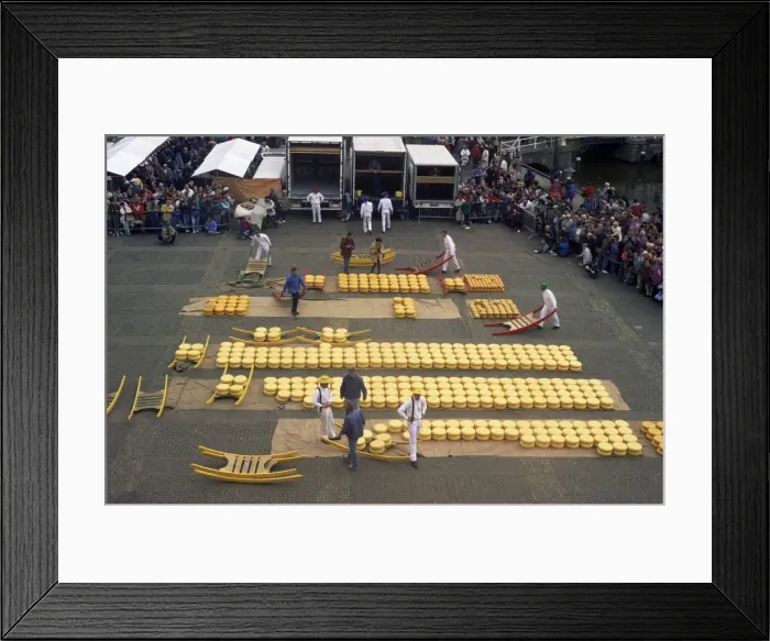 Framed Print : Cheese market Framed Print : Cheese market