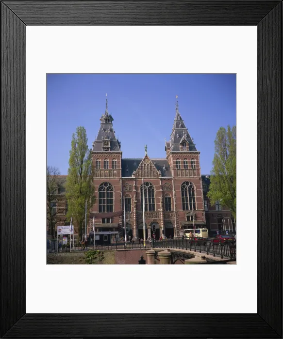 Framed Print : The Rijksmuseum in Amsterdam Framed Print : The Rijksmuseum in Amsterdam
