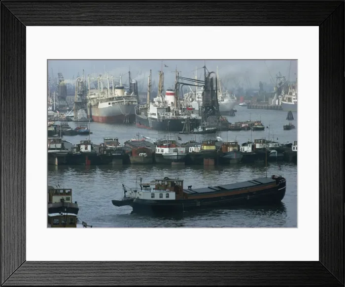 Framed Print : Rotterdam port Framed Print : Rotterdam port