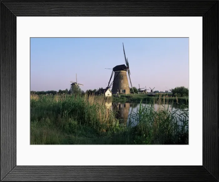 Framed Print : Kinderdijk Framed Print : Kinderdijk