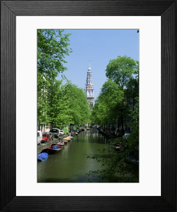 Framed Print : Zuiderkerk from Staal Straat Framed Print : Zuiderkerk from Staal Straat