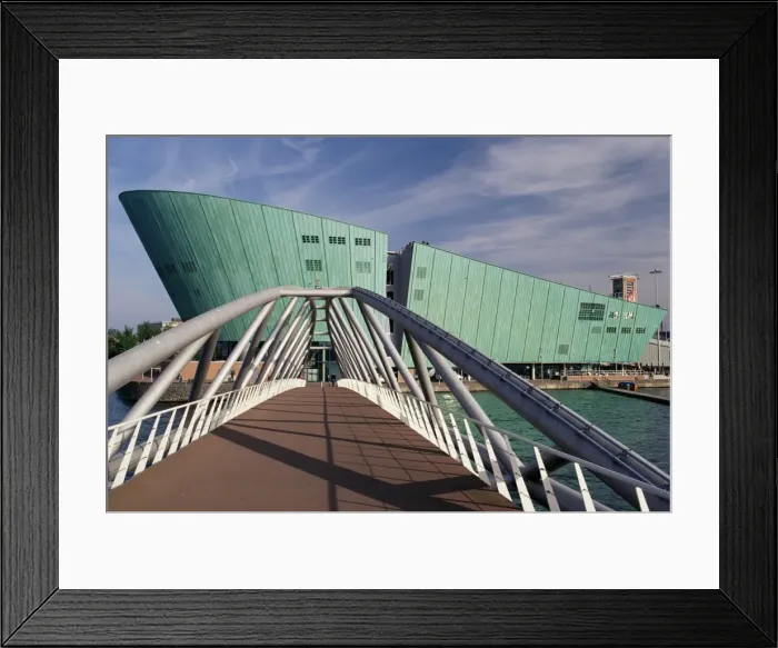 Framed Print : New Metropolis Science and Technology Centre Framed Print : New Metropolis Science and Technology Centre
