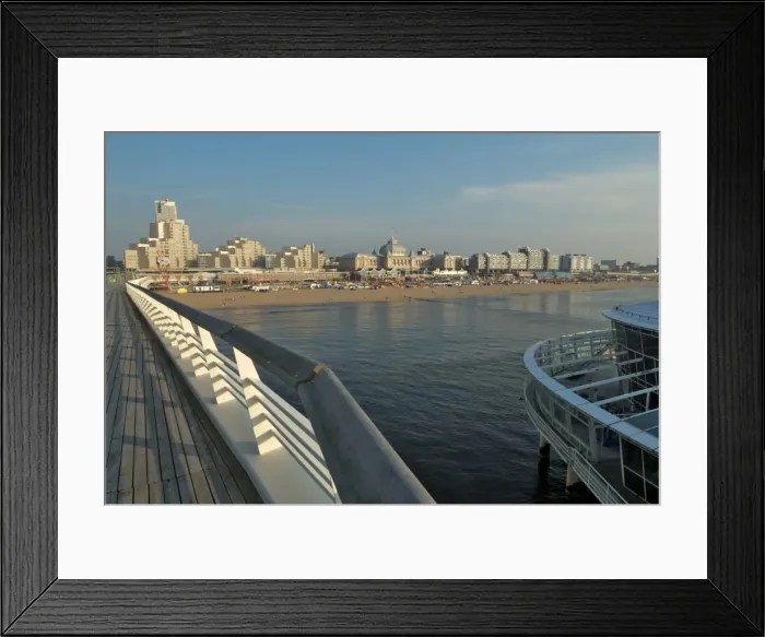 Framed Print : Pier at Scheveningen
