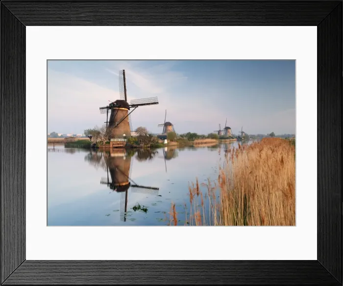 Framed Print : Windmills at Kinderdijk Framed Print : Windmills at Kinderdijk