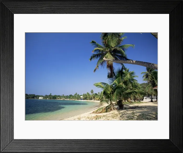 Framed Print : Beach at resort of West End Framed Print : Beach at resort of West End