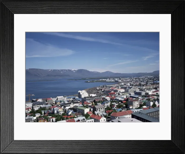 Framed Print : Reykjavik, Iceland Framed Print : Reykjavik, Iceland