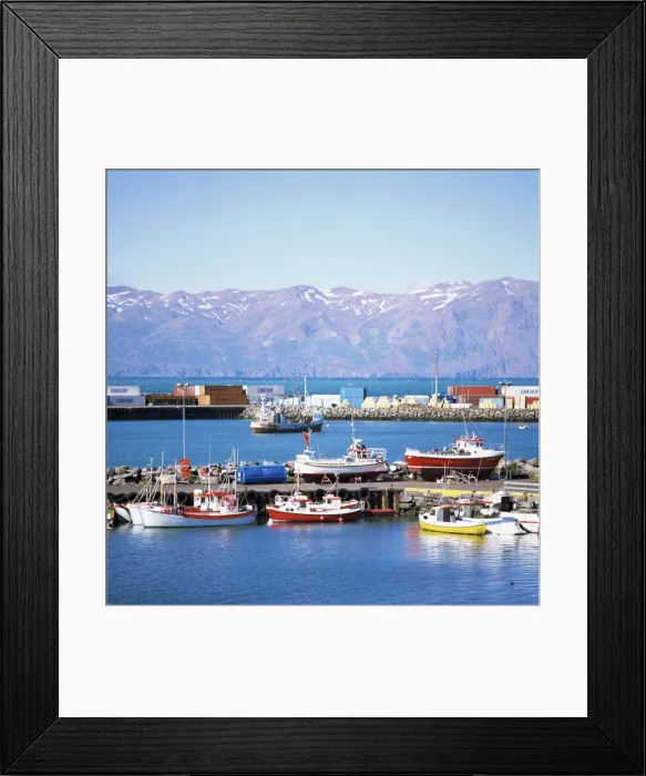 Framed Print : Husavik, northern area Framed Print : Husavik, northern area