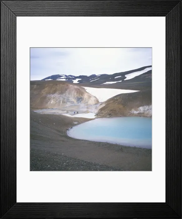 Framed Print : Krafla geothermal area Framed Print : Krafla geothermal area
