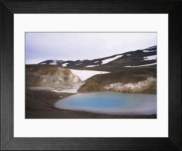 Framed Print : Geothermal region Framed Print : Geothermal region