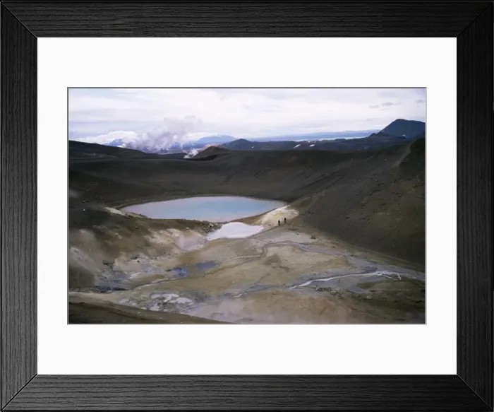 Framed Print : Active volcanic and geothermal region Framed Print : Active volcanic and geothermal region