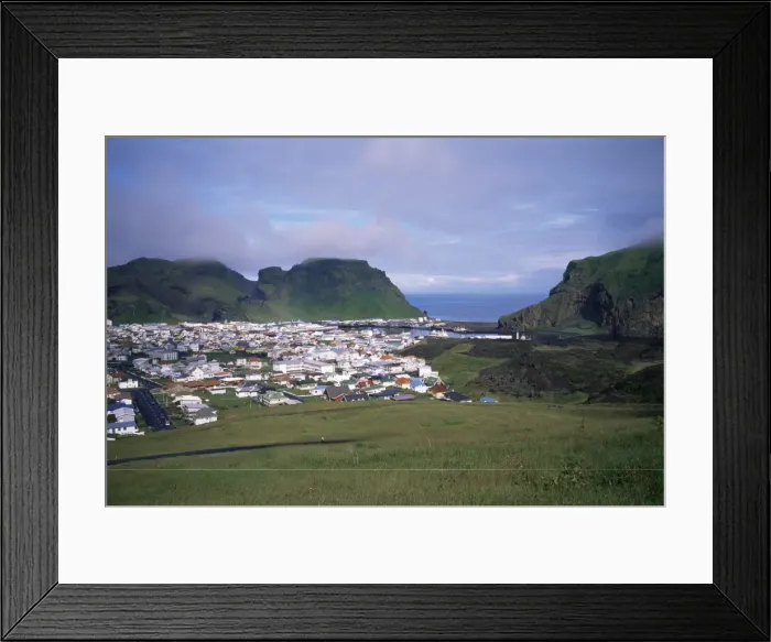 Framed Print : Heimaey Island Framed Print : Heimaey Island