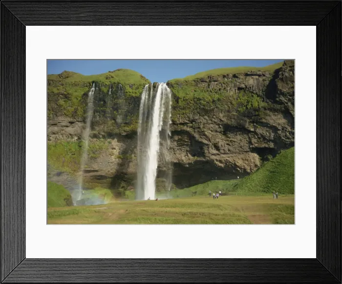 Framed Print : Seljalandsfoss Waterfall Framed Print : Seljalandsfoss Waterfall