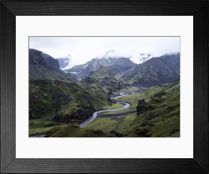 Framed Print : Porsmork Valley Framed Print : Porsmork Valley