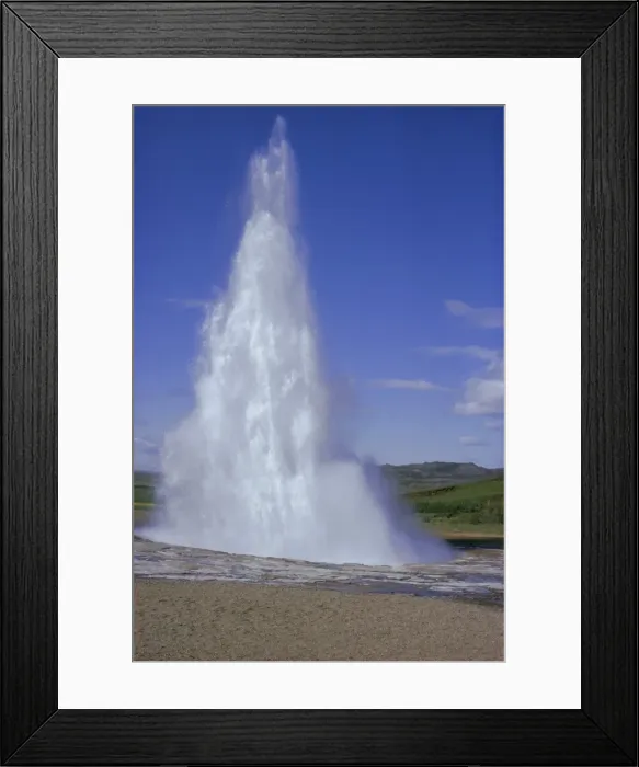 Framed Print : Strokkur Geyser Framed Print : Strokkur Geyser