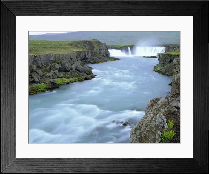 Framed Print : Godafoss or Fall of the Gods Framed Print : Godafoss or Fall of the Gods