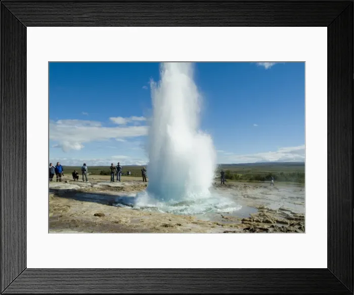 Framed Print : Geysir, Iceland Framed Print : Geysir, Iceland