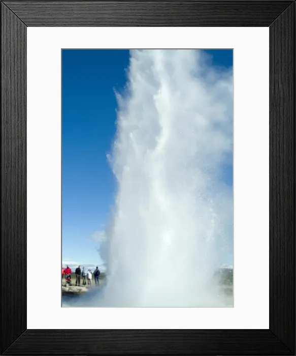 Framed Print : Geysir, Iceland